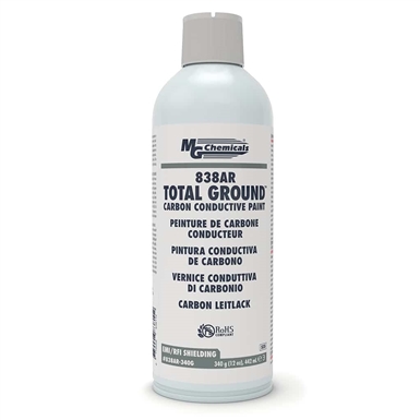 838AR-340G - Total Ground Carbon Conductive Coating, 340 grams (12 oz) aerosol