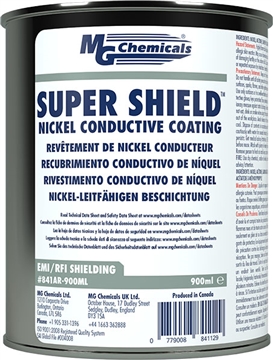 841AR-900ML Super Shield Nickel Conductive Coating - Liquid 850 ml (28.7 fl. oz)