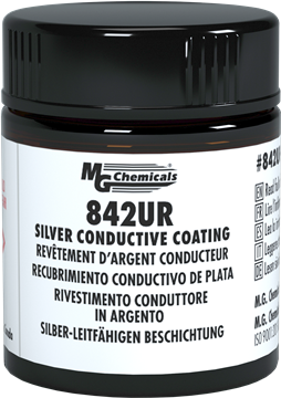 842UR-12ML - Package Level Shielding - Silver Conductive Coating, Liquid, 12 ml (0.4 fl. oz)