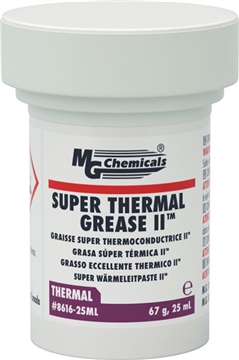 8616-25ML - Super Thermal Grease II, High Thermal Conductivity Tube 25 ml (67.2 g)