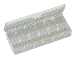 Plastic Box w/dividers 260 x 115 x 43.5 mm