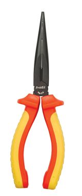 1000V Insulated Long-nosed Pliers - 7-3/4"