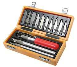 Hobbyist's Knife Set in Carrying Case