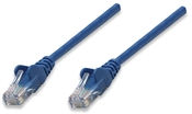 Blue Network Cable, Cat5e, UTP RJ-45 Male / RJ-45 Male