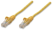 Yellow Network Cable, Cat5e, UTP RJ-45 Male / RJ-45 Male