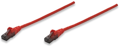 Red Network Cable, Cat6, UTP RJ-45 Male / RJ-45 Male