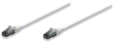 White Network Cable, Cat6, UTP RJ-45 Male / RJ-45 Male