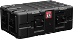 BB0050 Pelican-Hardigg BlackBox 5U-M6, Rack Mount Case, BLACK, 38.50" x 24.60" x 14.90"