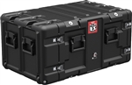BB0070 Pelican-Hardigg BlackBox 7U-M6, Rack Mount Case, Standard Density Foam, BLACK, 38.50" x 24.60" x 18.40"