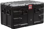 BB0090 Pelican-Hardigg BlackBox 9U-M6, Rack Mount Case, Standard Density Foam, BLACK, 38.50" x 24.60" x 21.90"