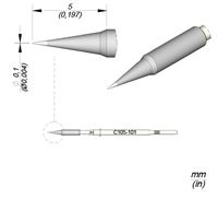 C105101 - Cartridge Conical dia. 0,1 Nano Soldering Tip