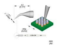 C105124 - Cartridge Bent dia. 0,1 S1 Nano Soldering Tip