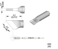 C105211 - Cartridge Knife  3,5X0,7 Nano Soldering Tip