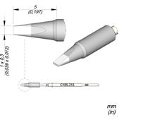 C105213 - Cartridge Chisel 1x0,3 S1 Nano Soldering Tip