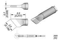 C115211 - Cartridge Knife  3,5X0,7 Nano Soldering Tip
