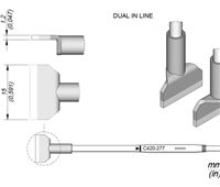 C420277 - Cartridge Dual in Line 15,0 HT420 Thermal Tweezer Tip