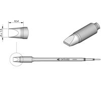 C470002 - Cartridge Chisel  6X1,5 T470 Heavy Duty Iron Tip