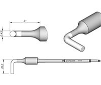 C470011 - Cartridge Hook dia. 4,2 T470 Heavy Duty Iron Tip