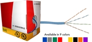 Network Cable CAT5e Solid 1000ft 350Mhz