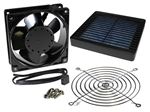 FAN & FILTER Kit, 80mm, BLACK