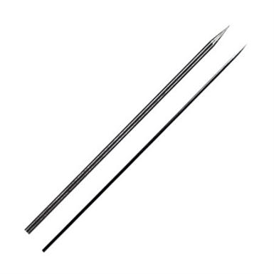1.0 mm diameter Tungsten Electrodes that are 66 mm (2.6 in) in length. Pack of 15 electrodes