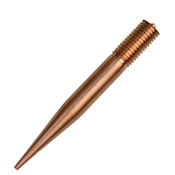 Tapered Copper Electrode (threaded) 3/8" Diameter for PG2 and PG1