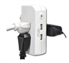EMF-3 Three Outlet Surge Protector with 2 USB Chargers