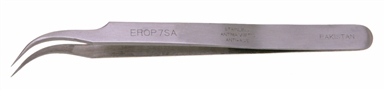 Tweezer Curved, Micro Fine, Anti-magnetic, Stainless steel