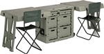 FD3429 Double Duty Field Desk-Hardigg, OD GREEN 