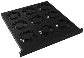 900CFM FAN TRAY 220V W/SWITCH BLACK