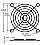 FAN GUARD 92mm