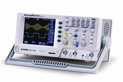 GDS-1102A Digital Storage Oscilloscope, 100MHz, 2 channel color LCD display DSO
