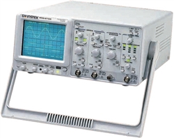 GOS-6103C Series, Cursor Readout Analog Oscilloscopes, 100MHz, 2-channel, Analog Oscilloscope with 100MHz Frequency Counter