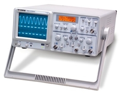 GOS-630FC 30MHz, 2 channel analog oscilloscope
