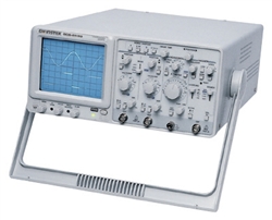 GOS-653G 50MHz, 2 channel analog oscilloscope with Delayed Sweep