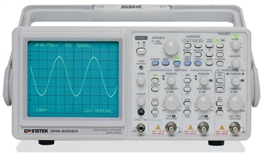 GRS-6052A Real Time / Digital Storage Oscilloscope, 50MHz, Digital storage + Analog oscilloscope