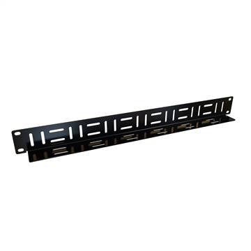 1U Horizontal Cable Manager Panel