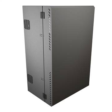 8U Low-Profile Wall Mount Rack Cabinet Up to 41 inch of vertical usable depth