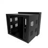 12U Swing-out wall rack cabinet 30in wide, 26.78in deep