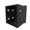 18U Swing-out wall rack cabinet 30in wide, 34.78in deep