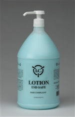 Pregloving Fragrance Free Lotion Gallon. Bottle with pump