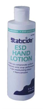 SCS Static Safe Hand Lotion, 8 oz. Bottle, LOTION8OZ