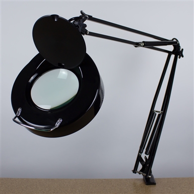 Magnifier Workbench Lamp - Black - 5 Diopter