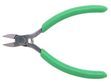 4" Relieved Tapered Head Cutter with Green Cushion Grips, Carded
