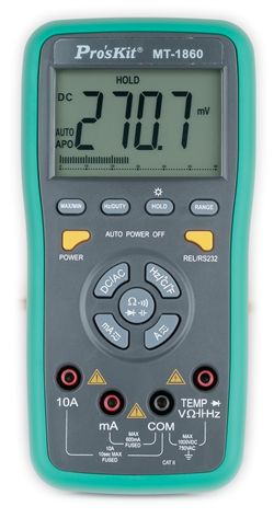 Multimeter, Dual Display with PC Interface