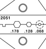 PA2051 - DIE RG174 BNC/TNC SMA/SMB CABLE