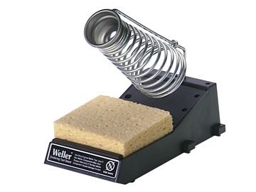 Soldering Tool Stand with Base, Sponge and Receptacle