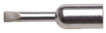 .12" x .66" Thread-on Un-plated Chisel Tip for Standard & DI Line Heater