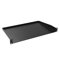 1U 12 inch Deep Universal solid rack shelf