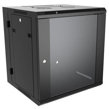 12U Economy Swing-Out Wall Mount Cabinet